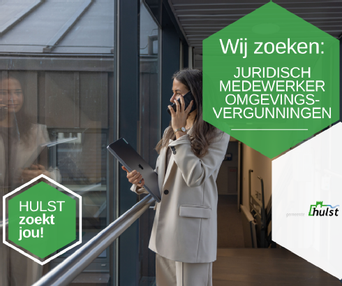 Vacature Juridisch medewerker omgevingsvergunningen