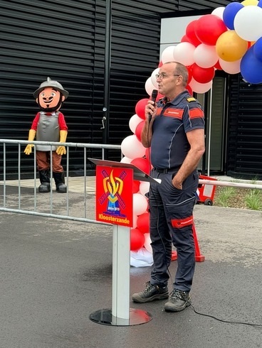 Opening brandweerkazerne en wijkpost gemeentewerken speech brandweer