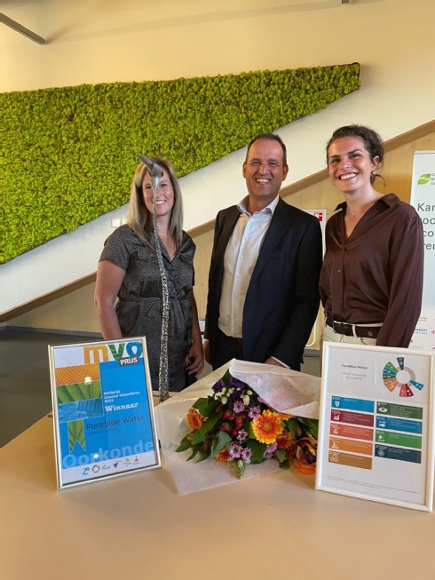 PureBlue water wint MVO-prijs